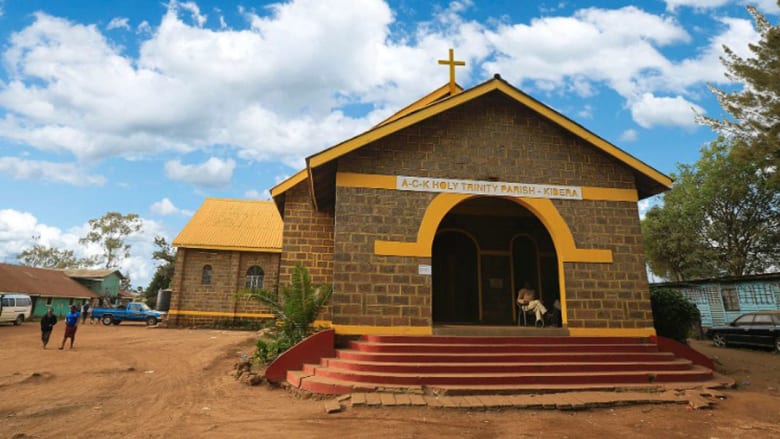 The main religion in Kenya