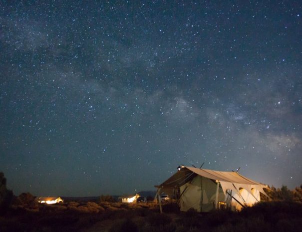 Bedouin camp